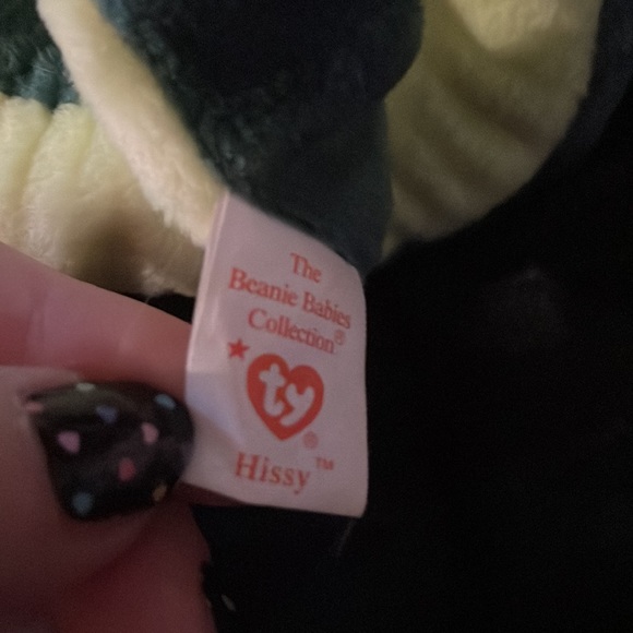 Hissy the snake beanie baby no tag in excellent condition - Picture 4 of 4